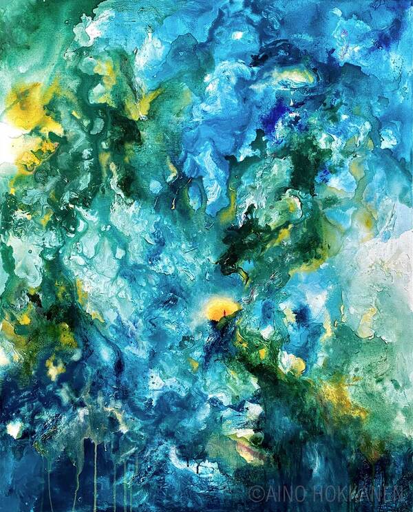 Wonder / 2024 / Akryyli kankaalle / 80 x 100 cm